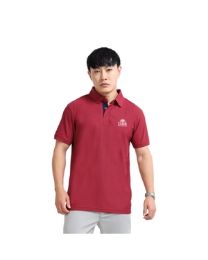 Greys&Blues AeroPiq Polo Tshirt- Maroon